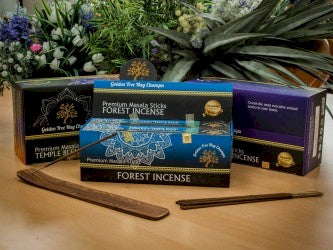 Golden Nag Champa Incense - DharmaShop