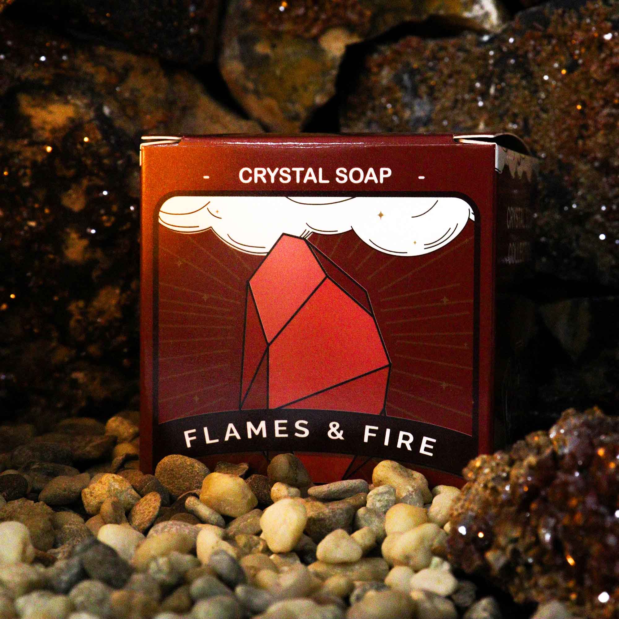 Crystal Elemental Soap - Fire