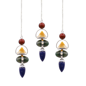 Special Crystal Pendulum - Four Elements Gemstones