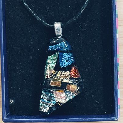 Glass Necklace - Multicoloured