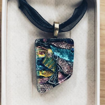 Glass Necklace - Multicoloured