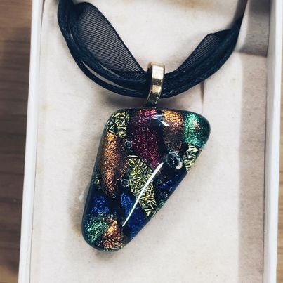 Glass Necklace - Multicoloured