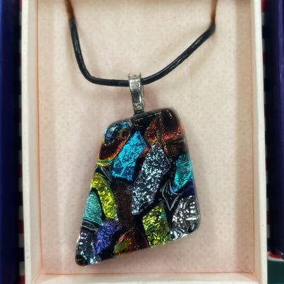 Glass Necklace - Multicolour