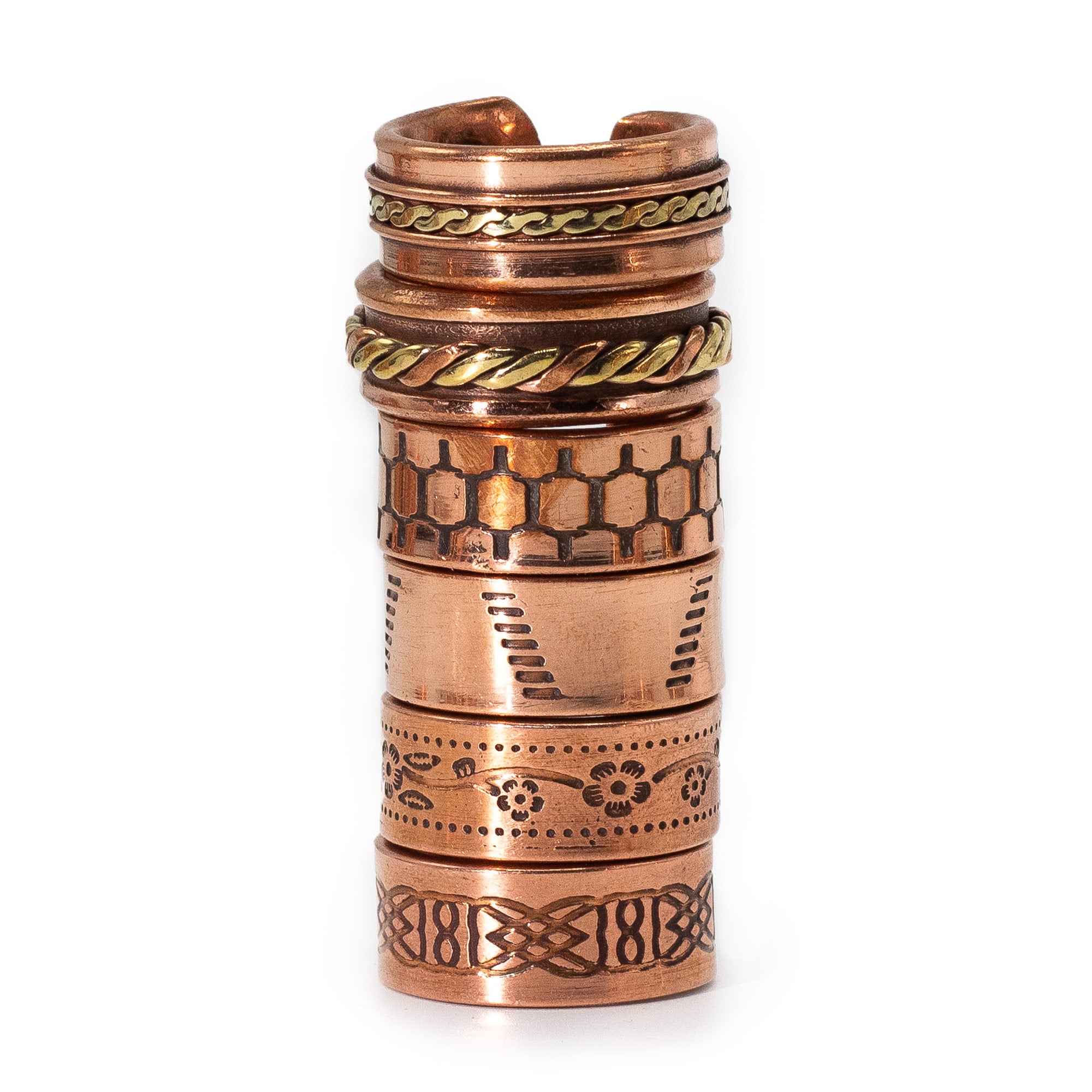 Copper Rings with Magnets