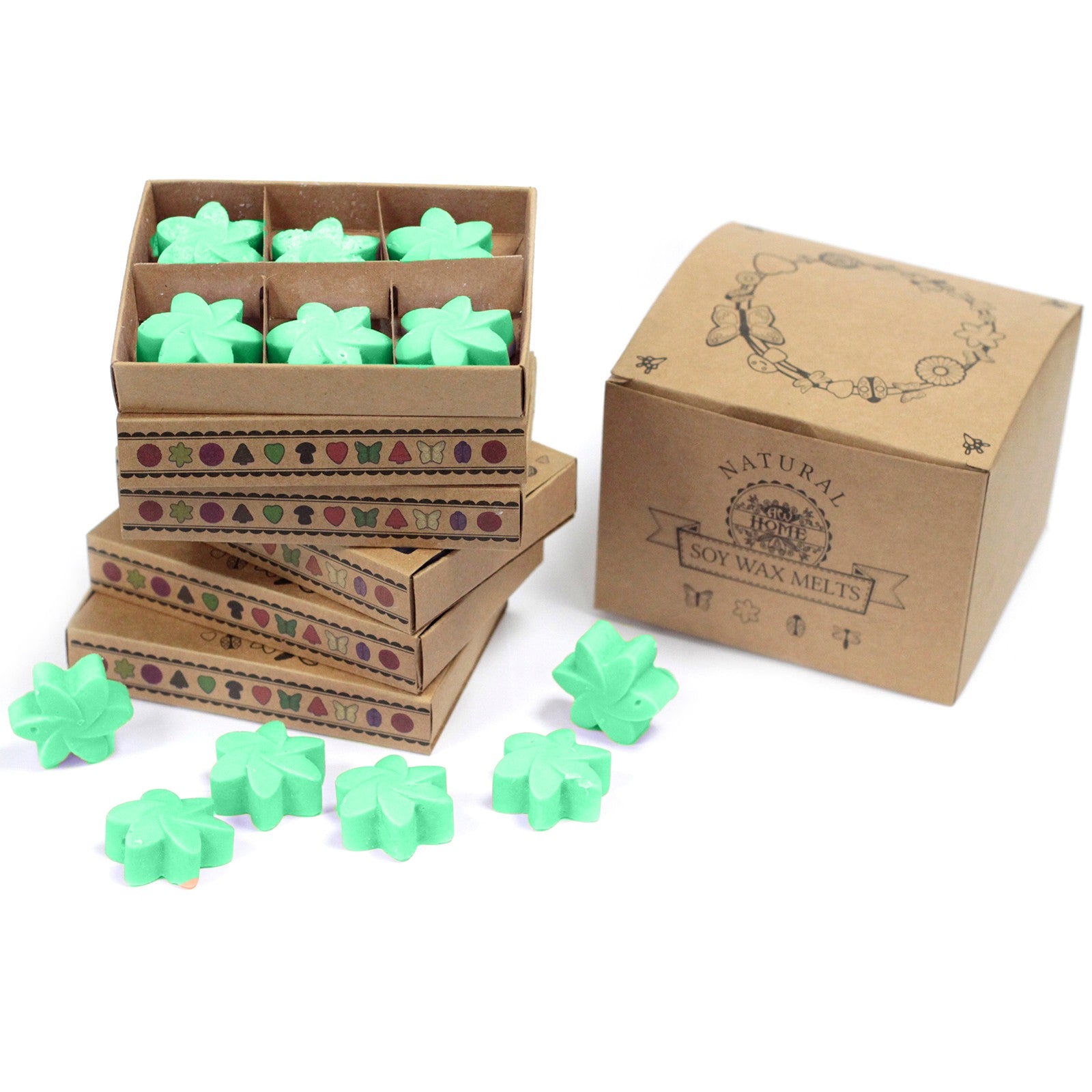 Luxury Soy Wax Melts - Hidden Garden (Box of 6)