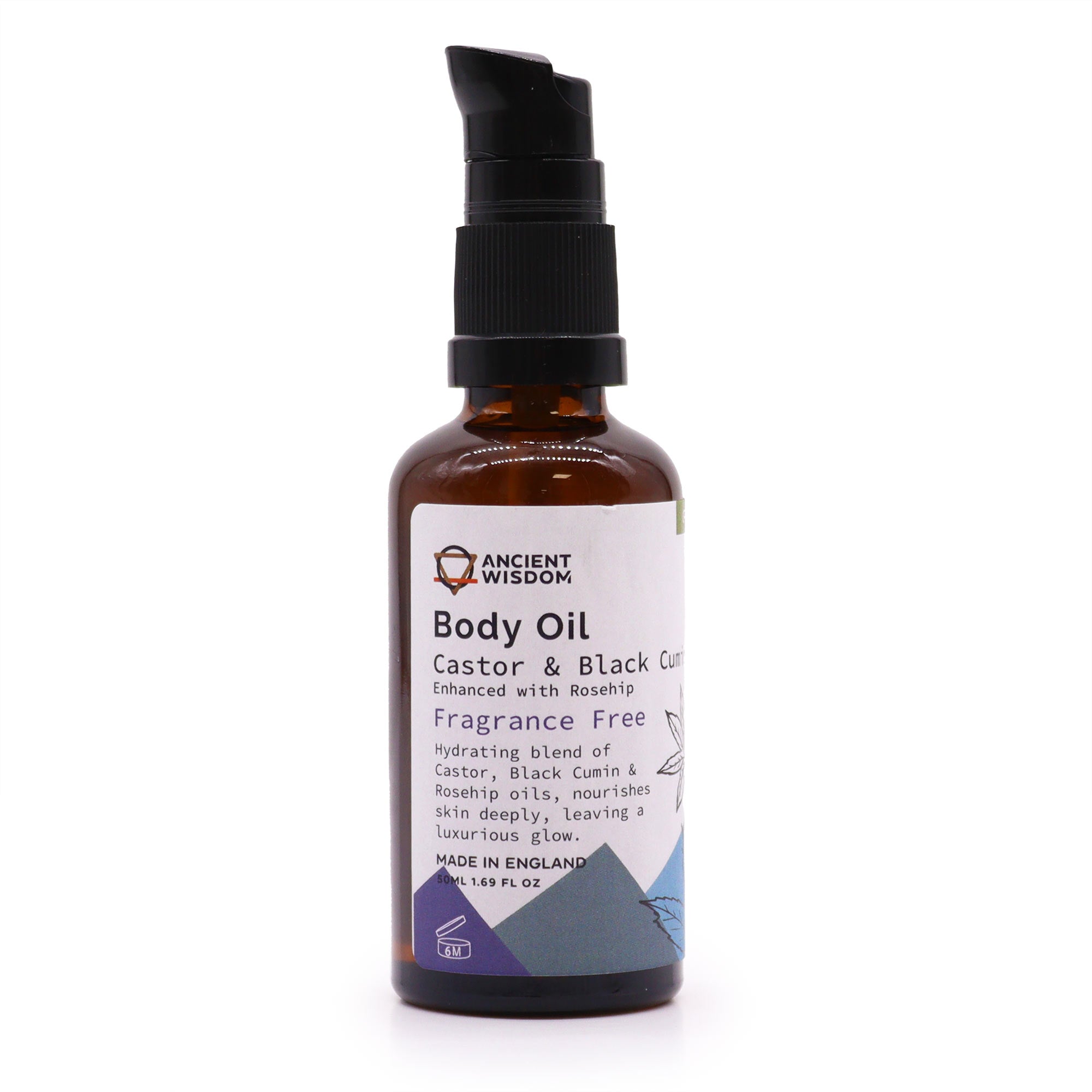 Organic Body Oil 50ml - Rosehip - Unfragranced