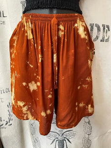 Shorts - Orange Tie Dye