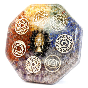 Orgonite Desk Power Pack - Buddha Chakra - Lrg