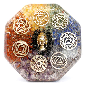 Orgonite Desk Power Pack - Buddha Chakra - Lrg