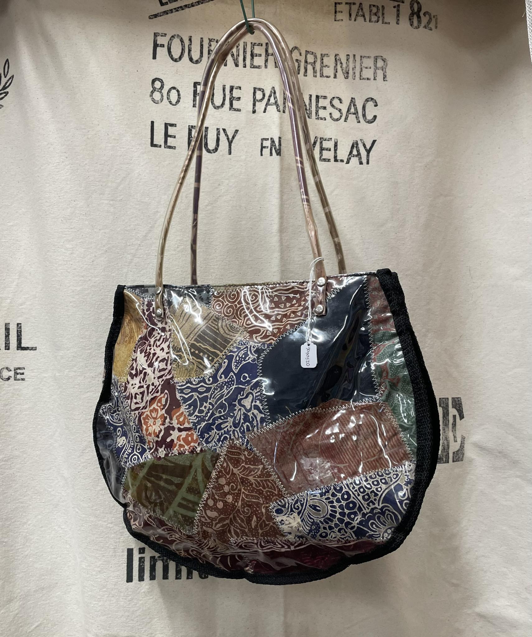 Handmade Bag from Bali - Patchwork Handbag - Waterproof