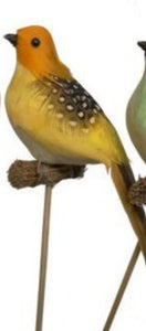 Artificial Bird on Pick - 10cm