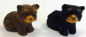 Small Ornamental Bear 7.5 * 6cm Black or Brown