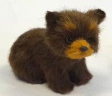 Small Ornamental Bear 7.5 * 6cm Black or Brown