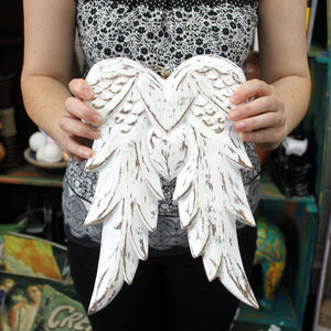 Hand Crafted Double Angel Wing - 31cm