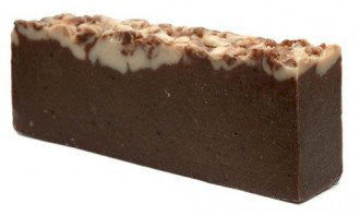 Chocolate - Olive Oil Soap - SLICE approx 100g