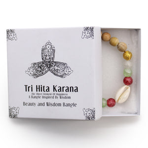 Tri Hita Karana Bangle - Beauty & Wisdom
