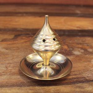 Small Brass Incense Burner