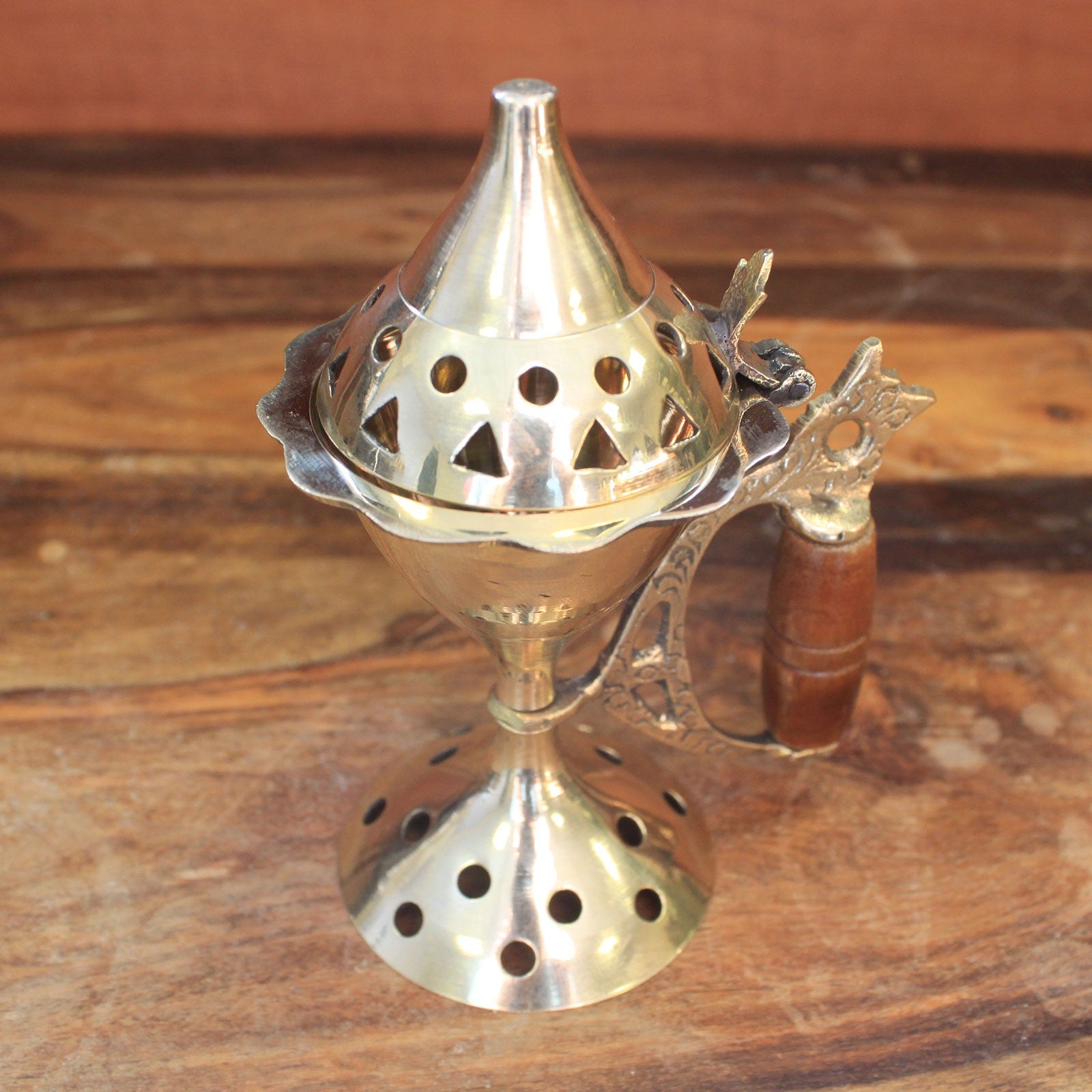 Cone Incense Burner with Handle