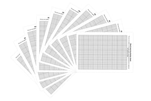 Bead Weaving Design Sheet A4 Pack of 10