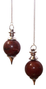 Sphere Pendulum - Red Jasper