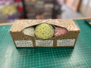 Three Bath Bombs in a Gift Pack A