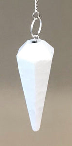 Crystal Pendulum - White Quartz