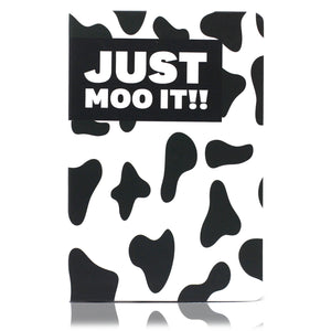 Cool A5 Notebook - Assorted Designs - Animal Encouragement (Coloured Edges)