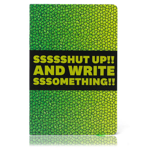 Cool A5 Notebook - Assorted Designs - Animal Encouragement (Coloured Edges)