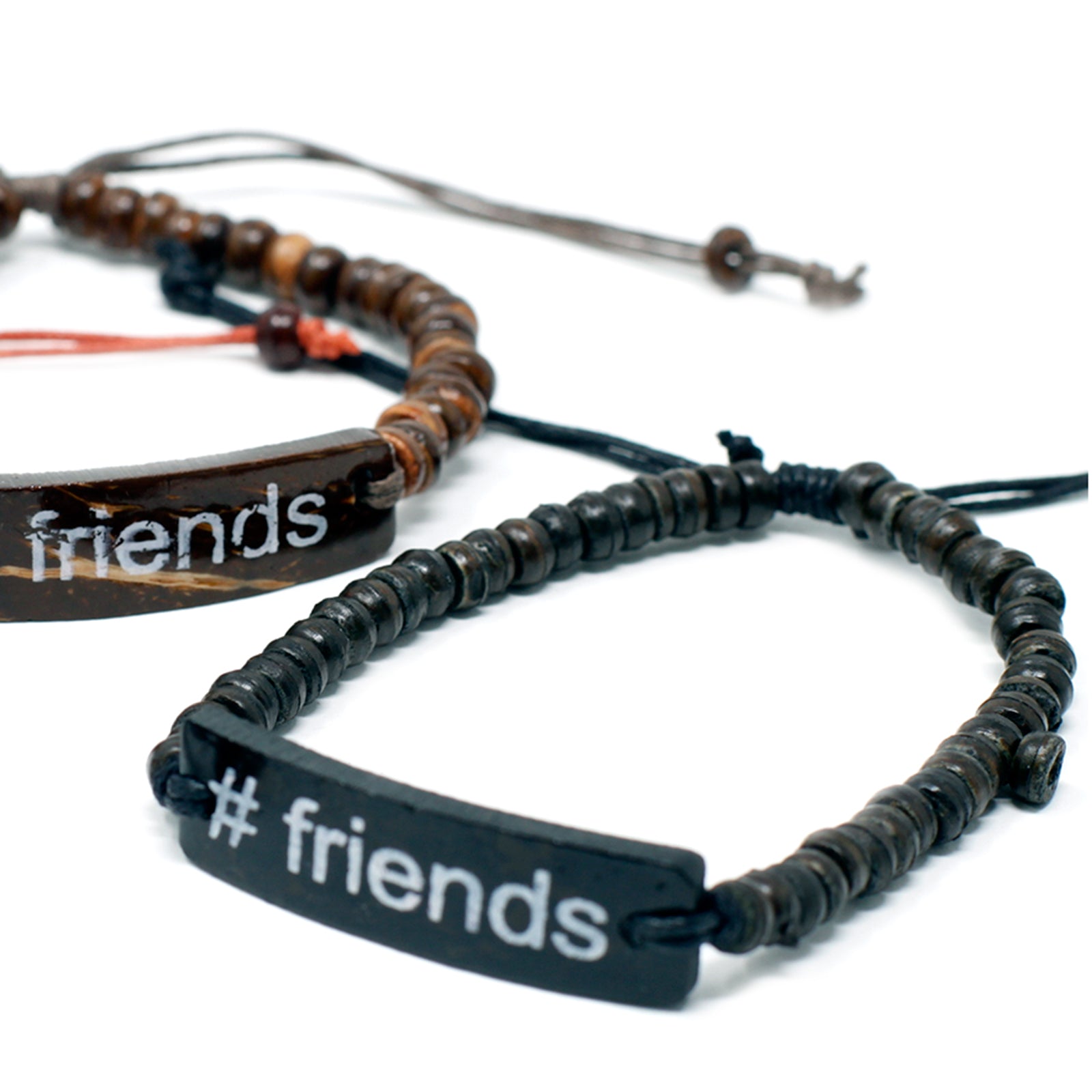 Coco Slogan Bracelets - Friends