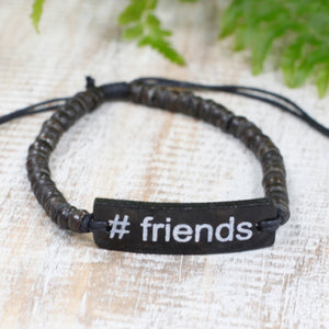 Coco Slogan Bracelets - Friends