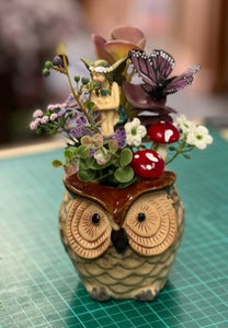 Owl & Fairy Ornament