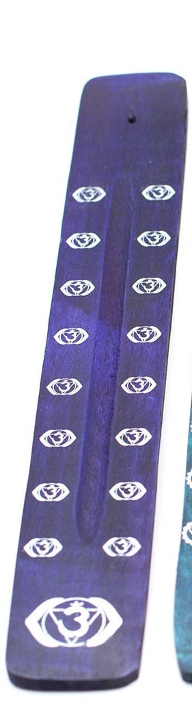 Assorted Colours & Designs Chakra Ashcatchers - Wood