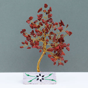 Indian Gemstone Tree - Red Jasper 160 Stone