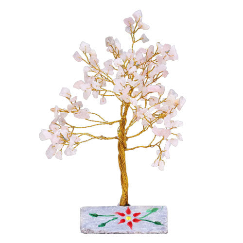 Indian Gemstone Tree - Rose Quartz 160 Stone