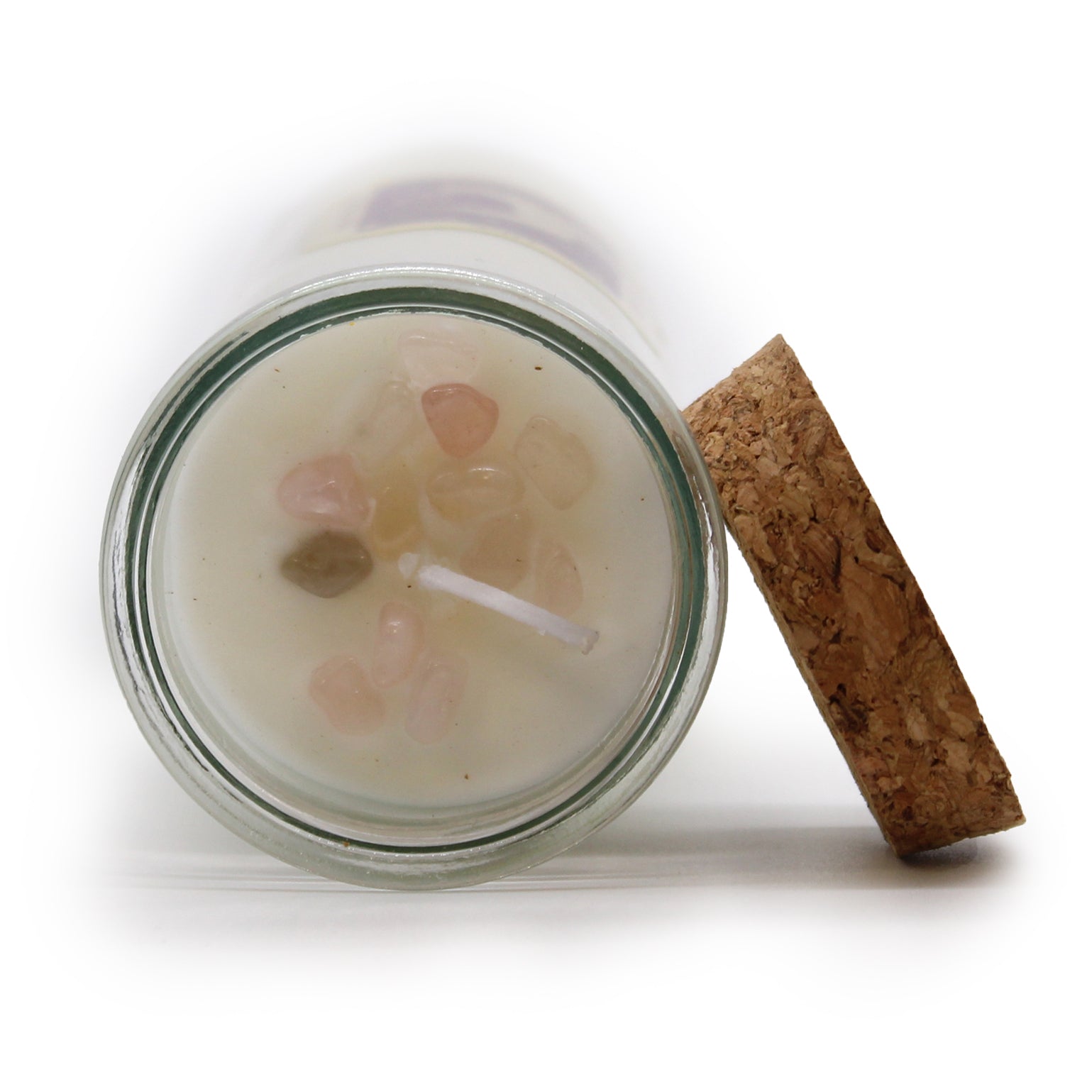 Magic Spell Candle - Love - Rose Quartz and Jasmine
