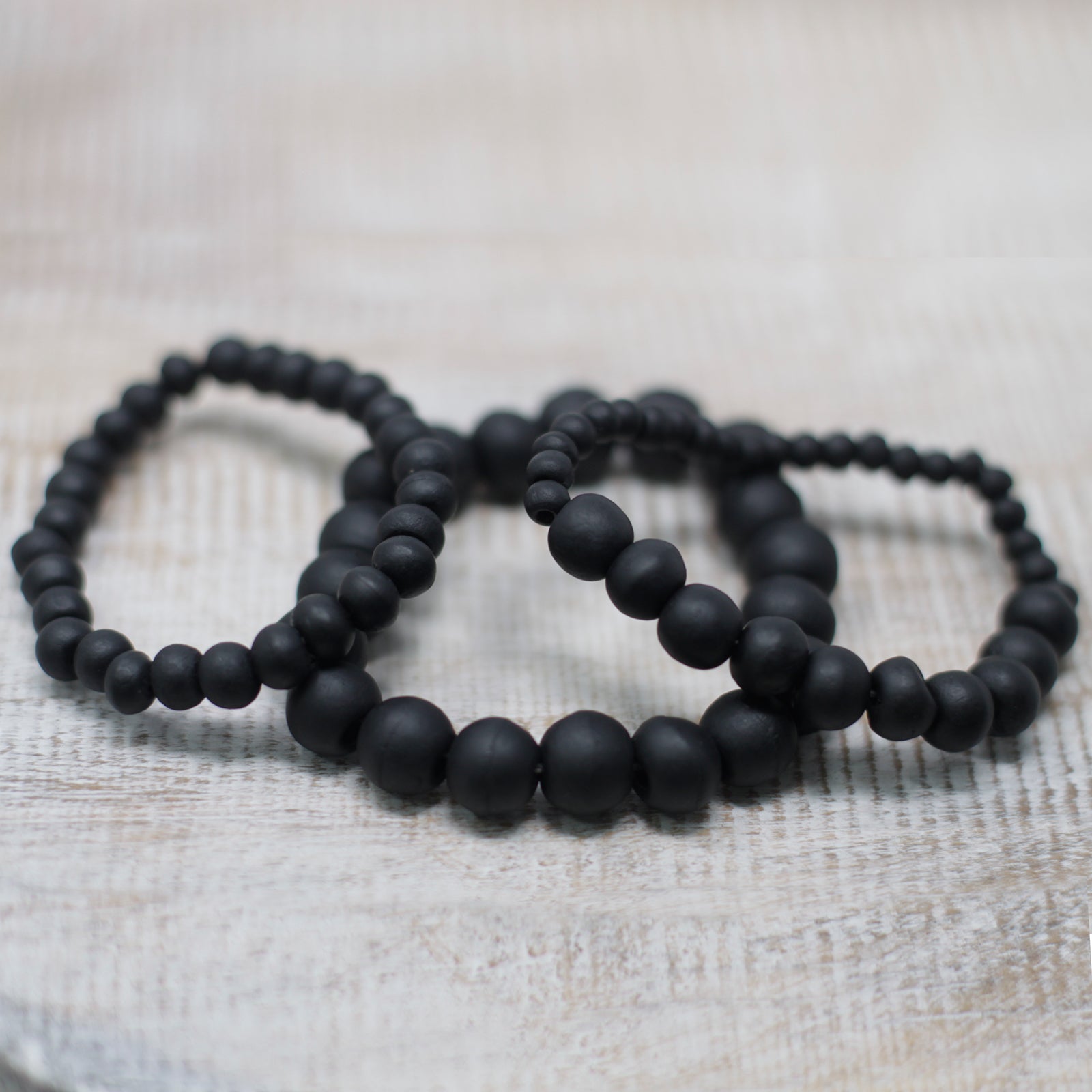 Blackwood Beads - Assorted Sizes