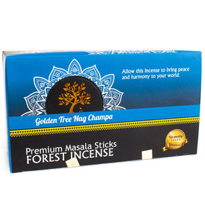 Golden Tree Nag Champa Incense - Forest Blend