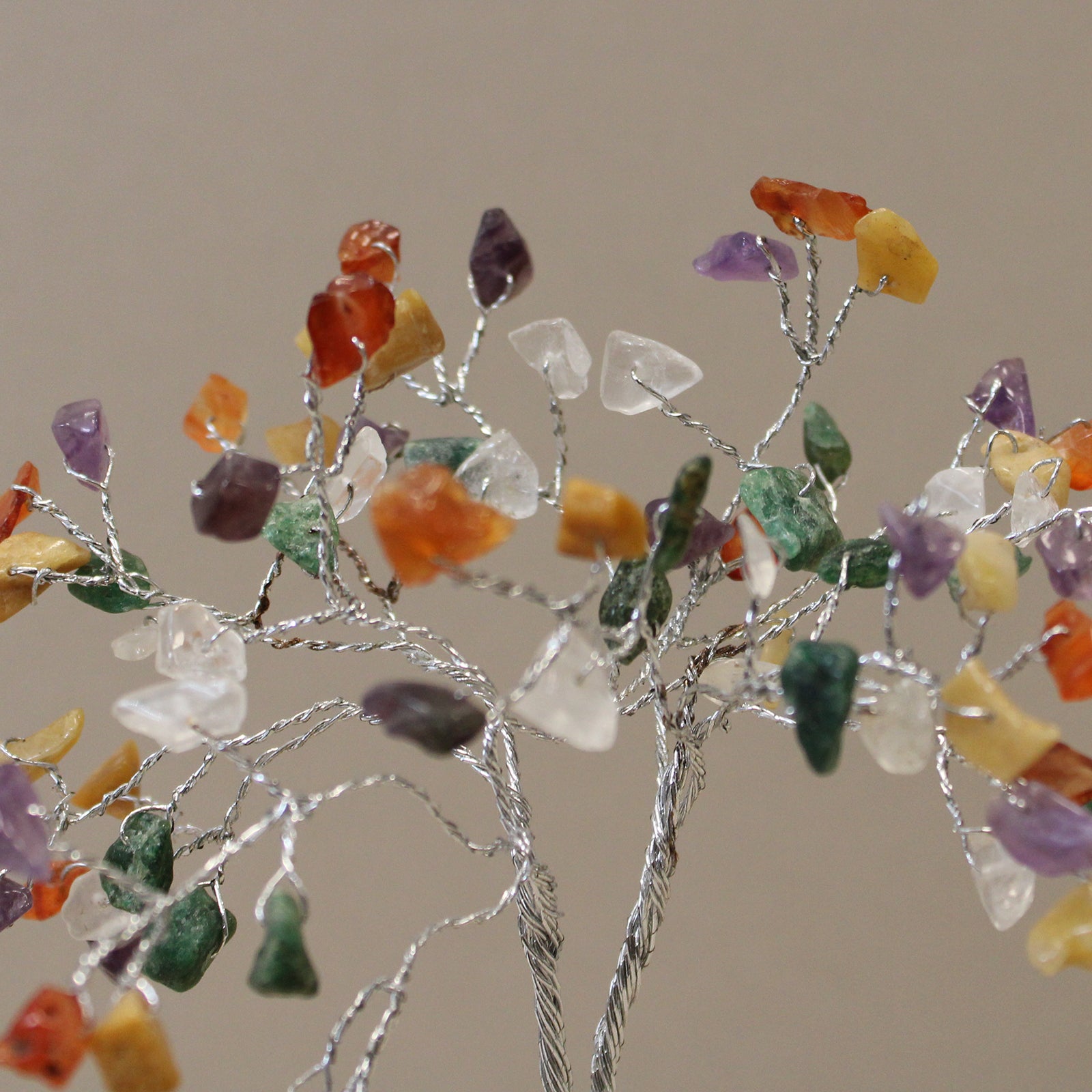 Gemstone Tree with Orgonite Base - Multi Gem 80 Stone