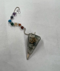 Orgonite Power Chakra Pendulum - Om