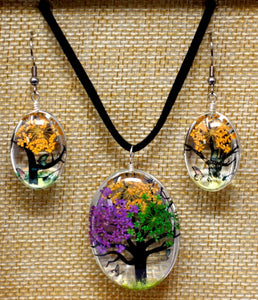 Pressed Flowers - Tree of Life Set - Mixed Colours