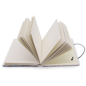 Designer Notebook with Strap - Waves in the Same Sea