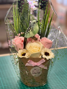 Soap Flower Box - Forest Pink