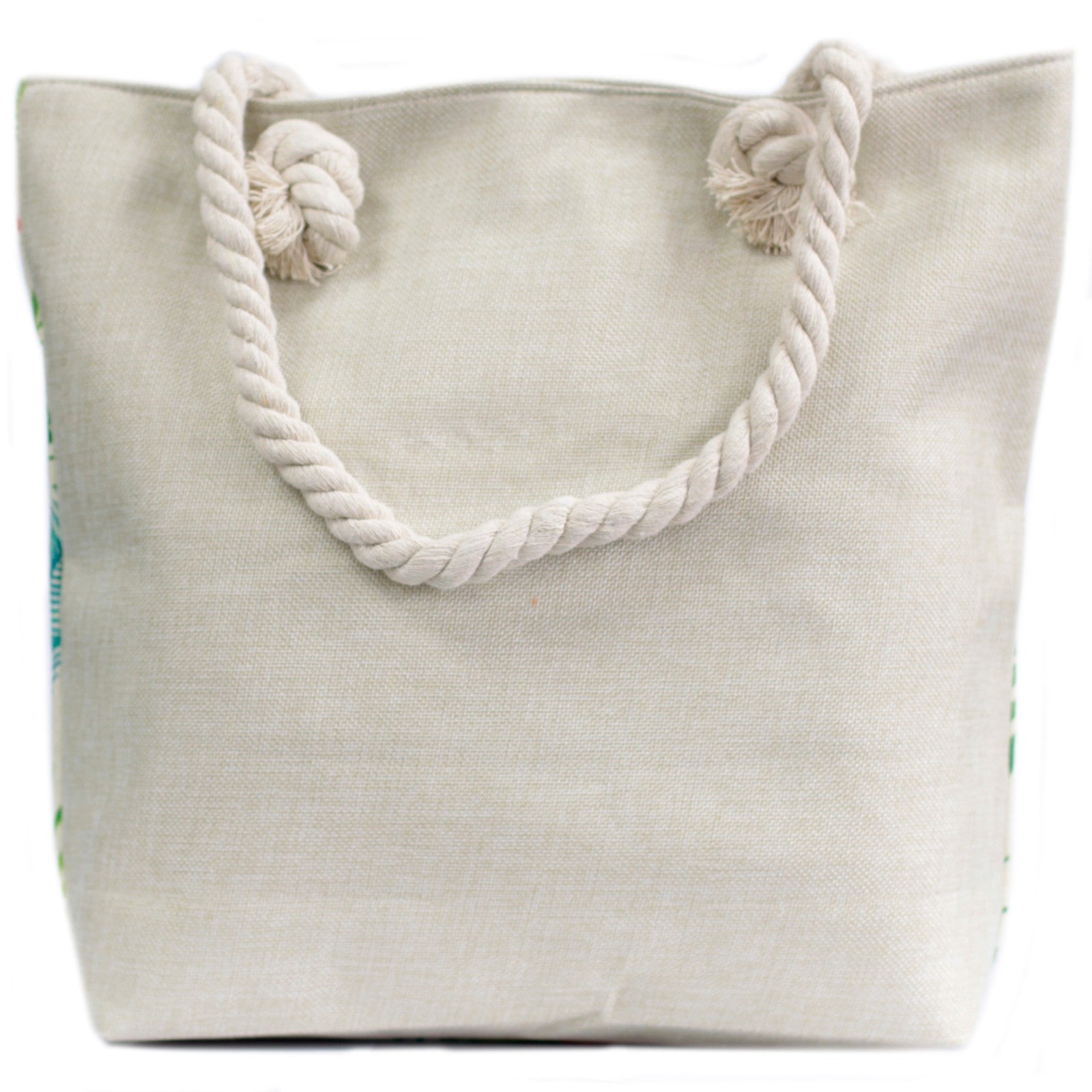 Rope Handle Bag - Blue Anchor