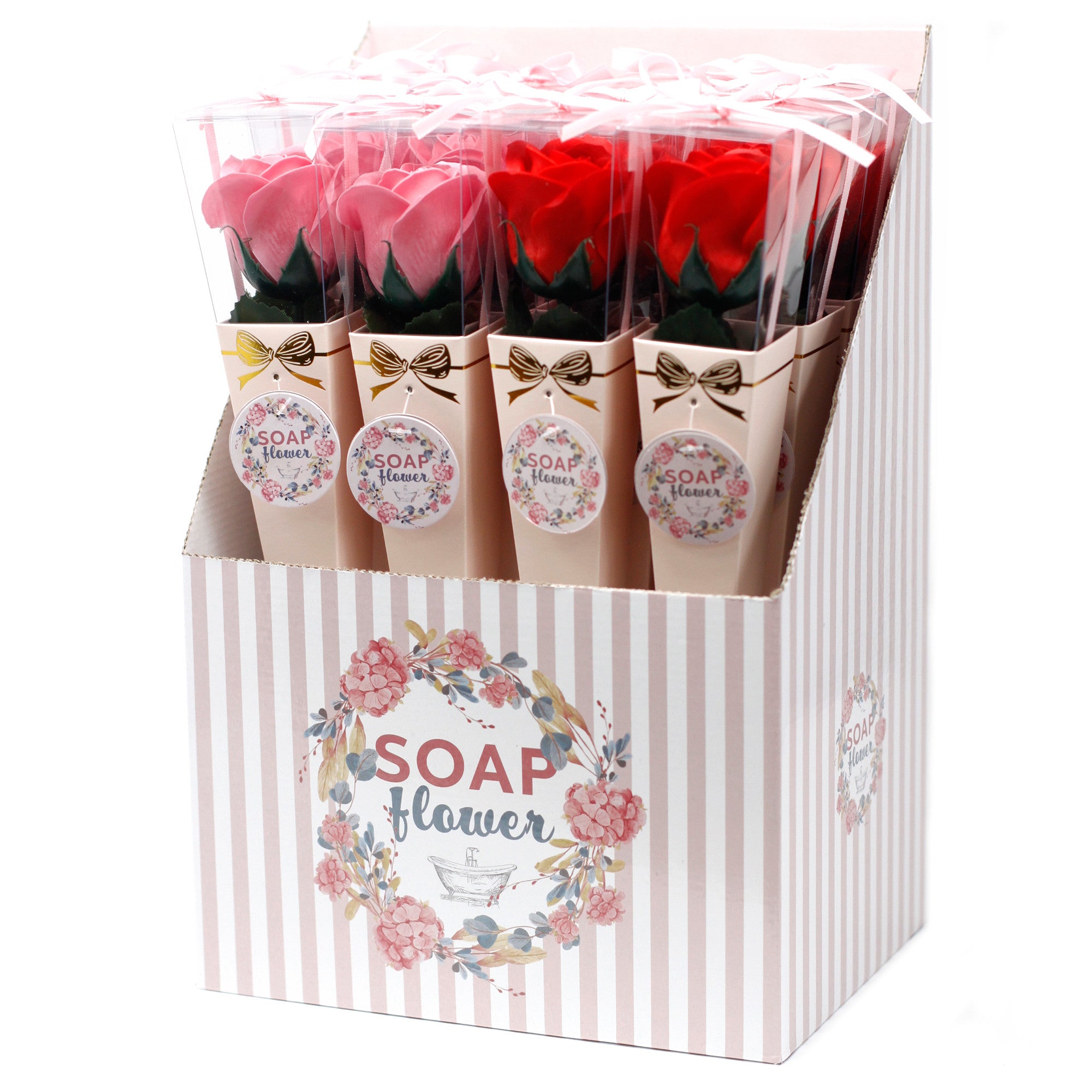 Soap Flower - Medium Rose