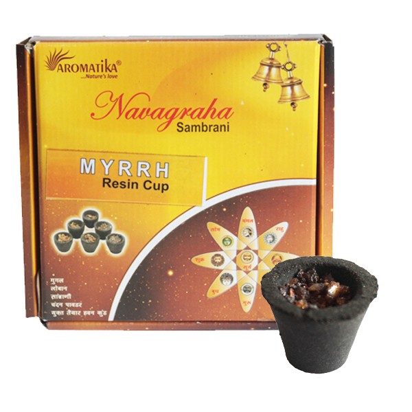 Box of 12 Resin Cups - Myrrh