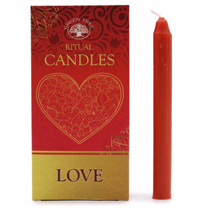 Set of 10 Spell Candles - Love