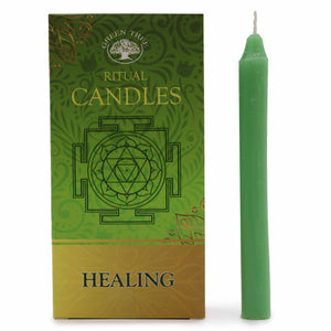 Set of 10 Spell Candles - Healing