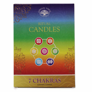 Set of 7 Spell Candles - 7 Chakras