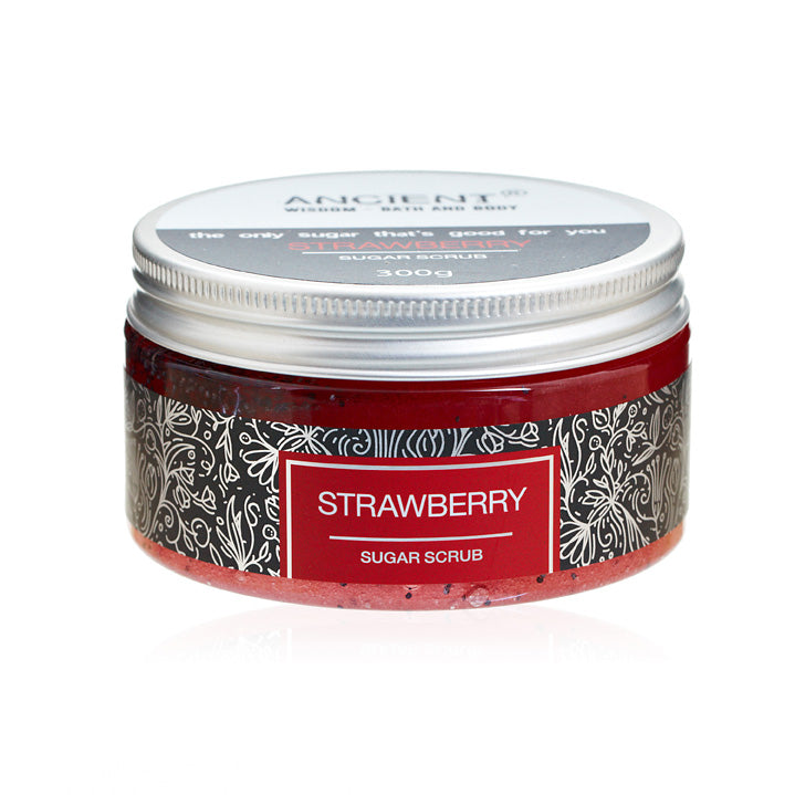 Body Sugar Scrub - 300g Strawberry
