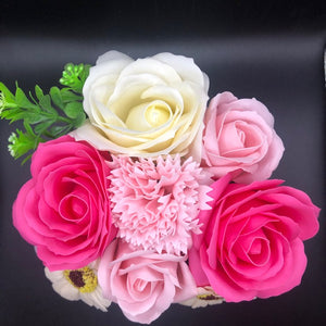 Soap Flower Box - Pink